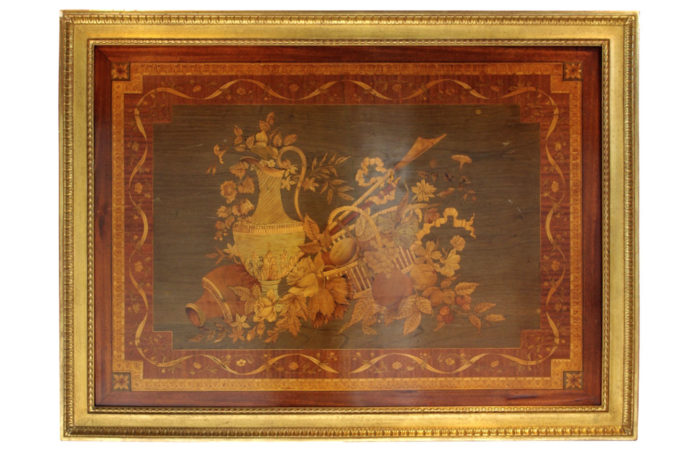 riesener marquetry panel wood