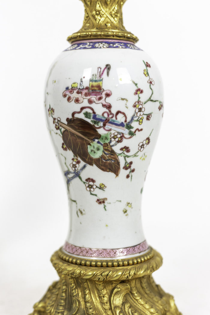 lamps chinese pink family porcelain tools