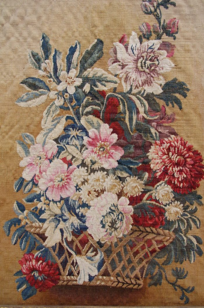 aubusson tapisserie fleurs