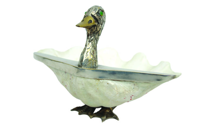 italian duck sculpture