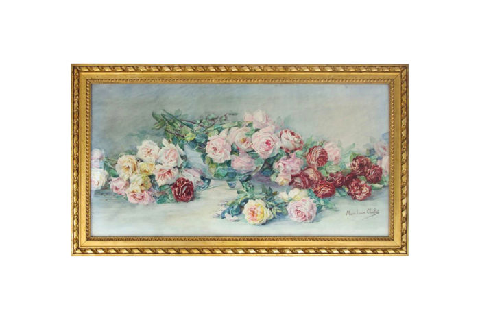 aquarelle roses charliat