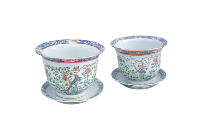cache-pots porcelaine chinoise