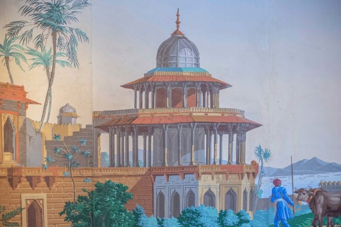 papier peint zuber hindoustan chhatri