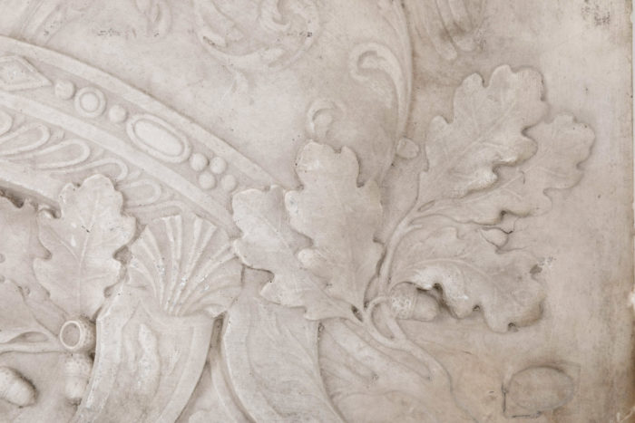 stucco low relief detail oak