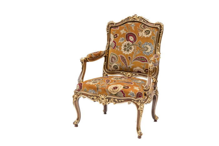 fauteuil à chassis louis xv seul