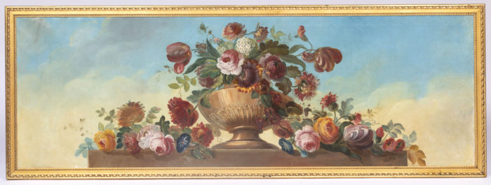 painting laurel vase
