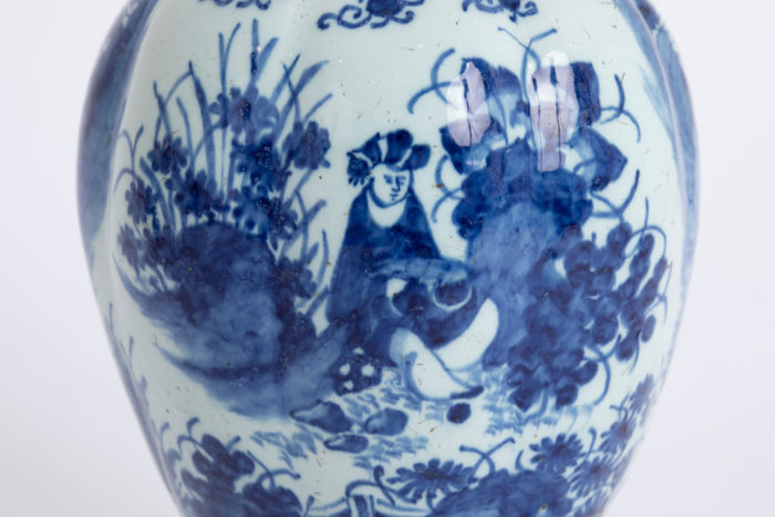 faience delft personnage chinois
