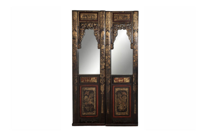portes miroirs laque chinoise prcpl