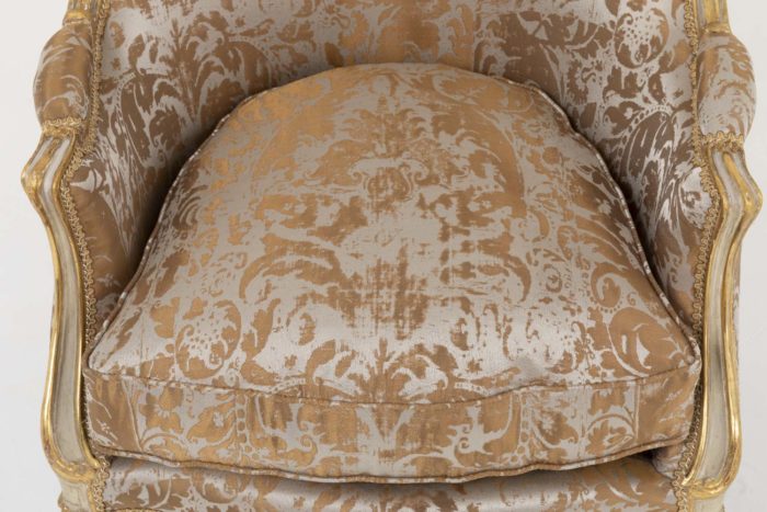 bergeres style louis xv assise