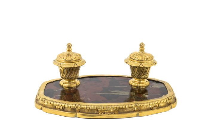 gilt bronze inkwell lacquer prcpl