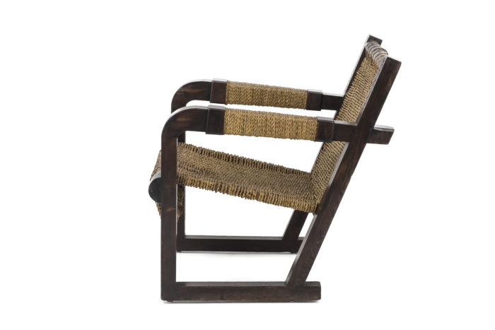 fauteuil art deco francis jourdain corde side 2