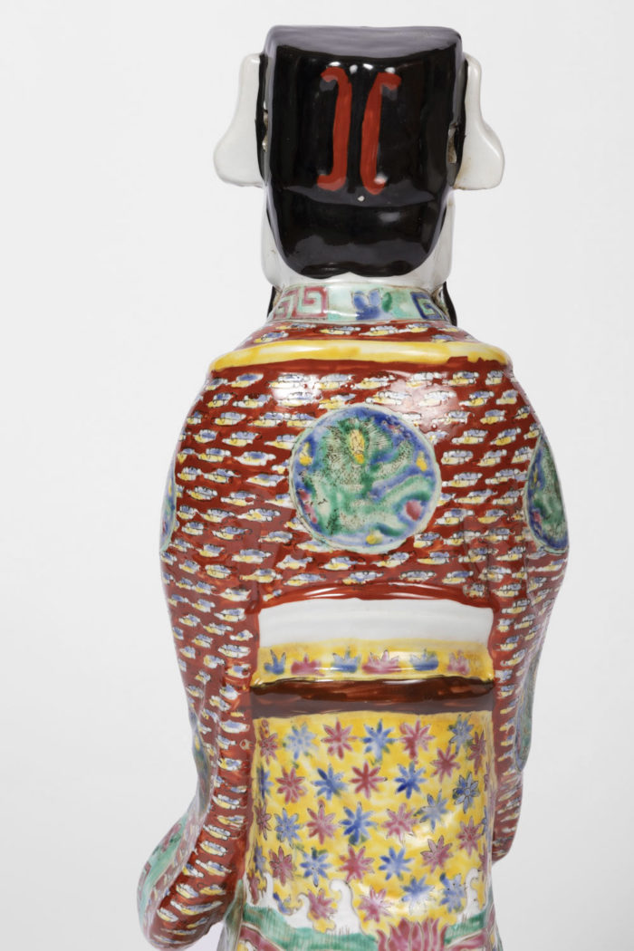 dignitaire chinois faience habit