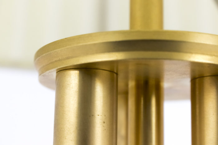 lamp lucite gilt bronze top rings