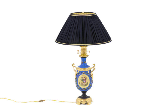 neoclassical style porcelain lamp one