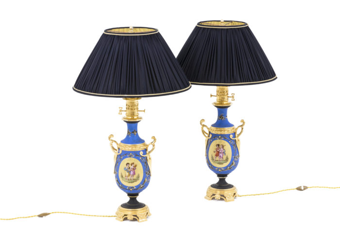 neoclassical style porcelain lamps pcpl