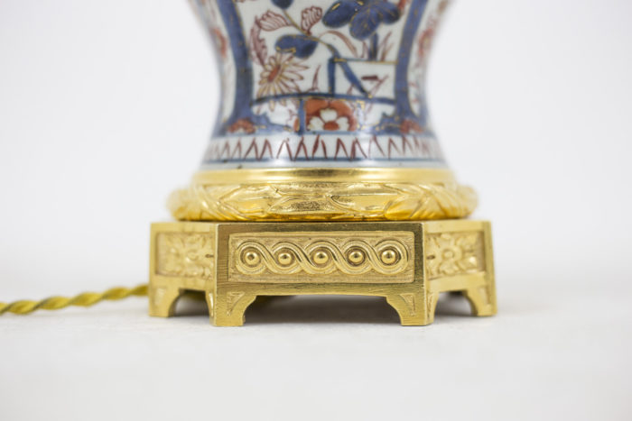 lamp imari porcelain gilt bronze base
