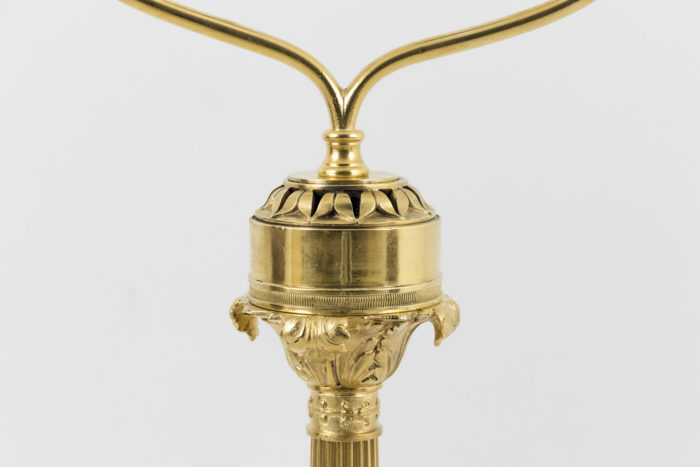 empire style lamp top shaft