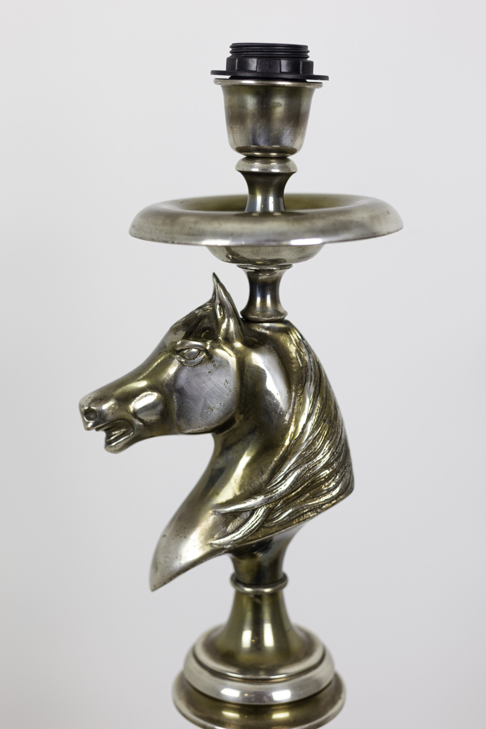 Lampe à poser cheval en bronze - HOAGARD –