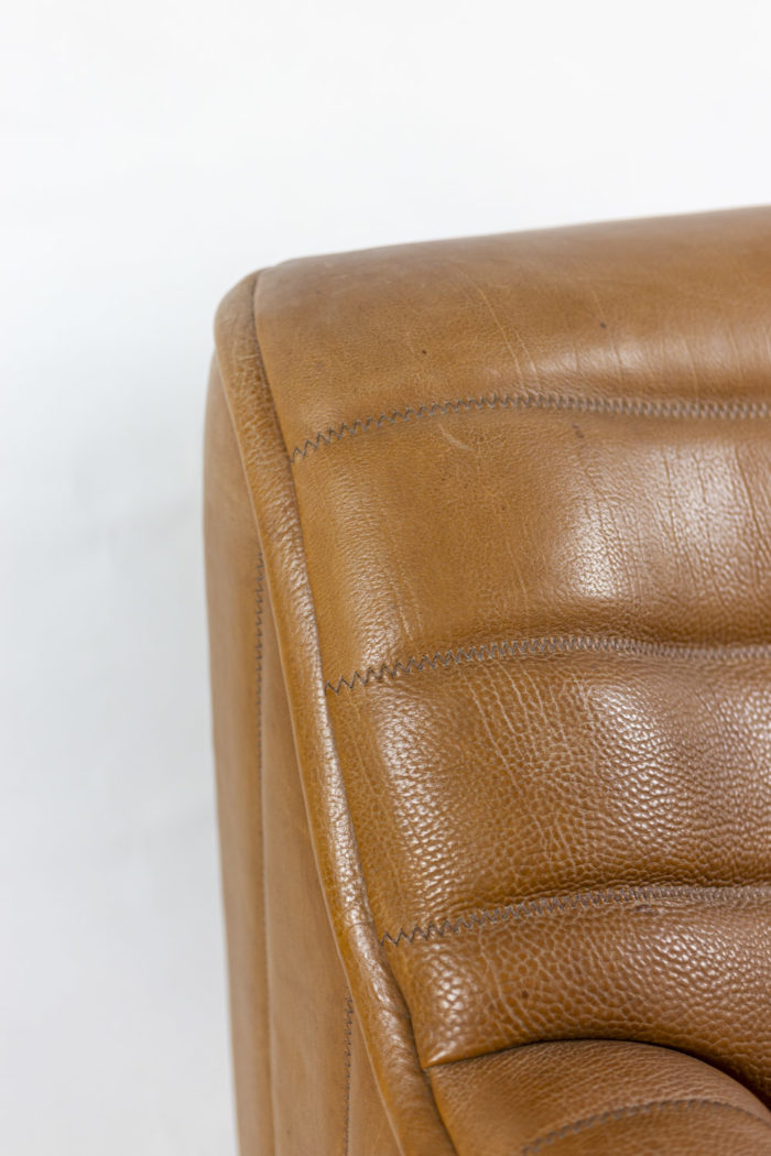 de sede fauteuils ds46 cuir marron détail 2