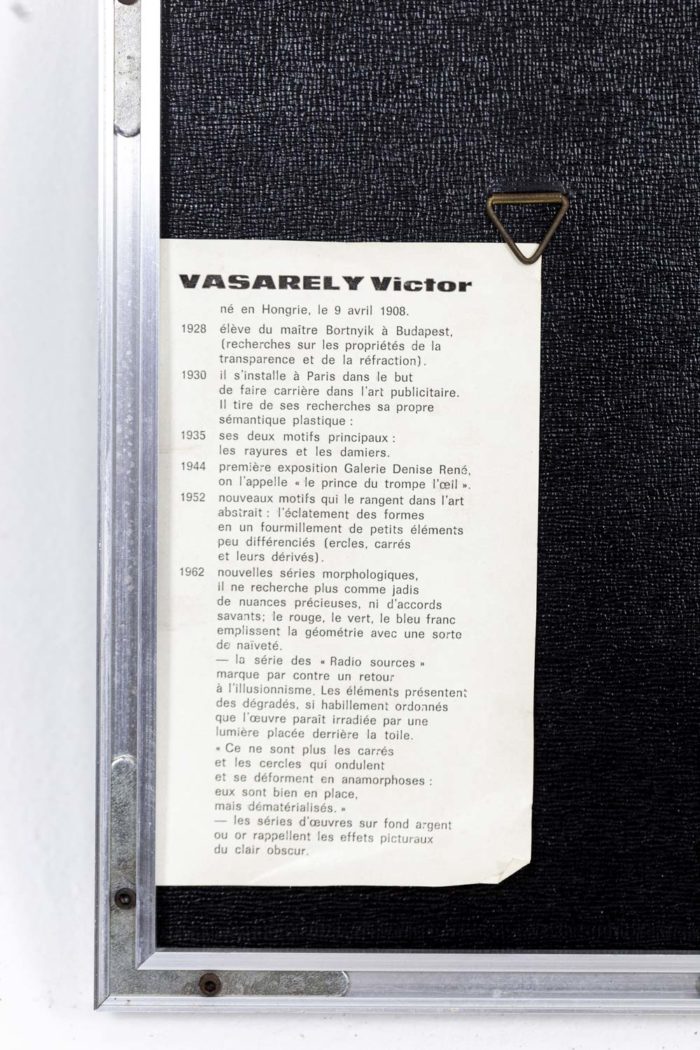 Vasarely - cartel