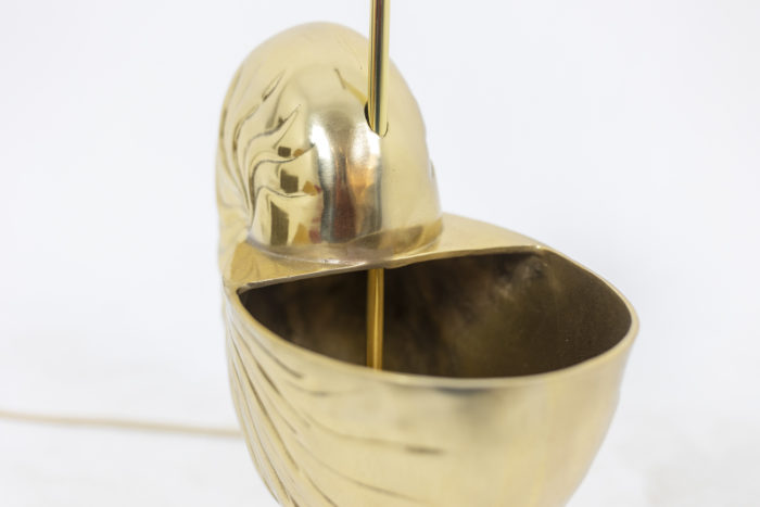 Lamp Nautilus in gilt bronze - other zoom