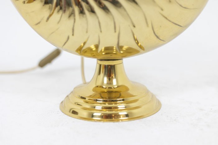 Lamp Nautilus in gilt bronze - base