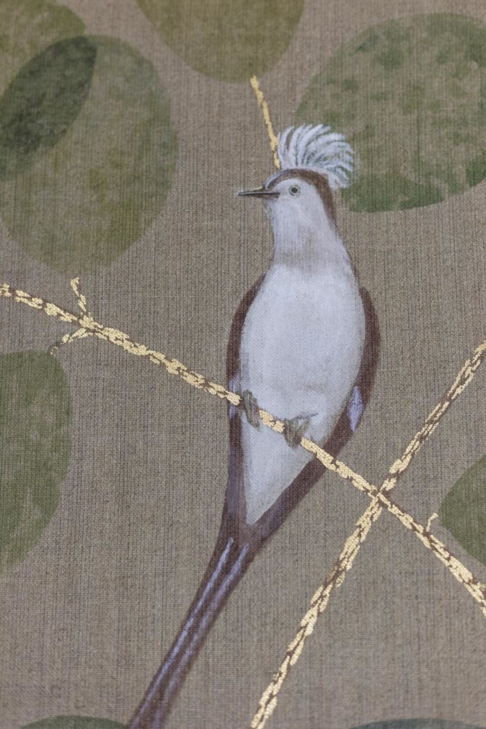 Painted canvas - bird