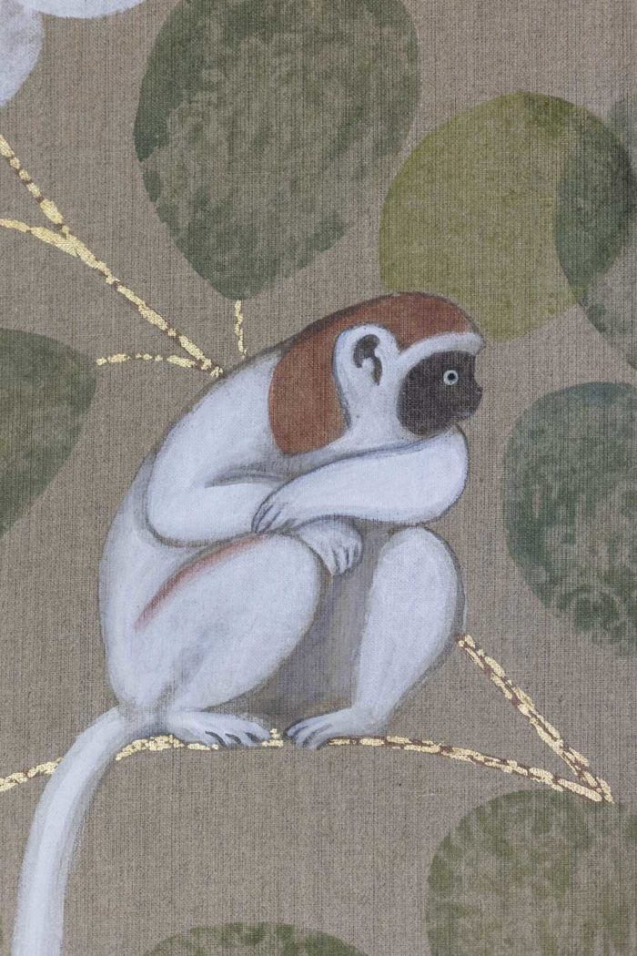 Painted canvas - monkey