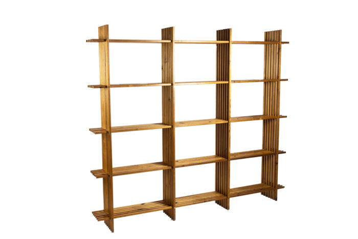 Bookcase in larch - 3:4