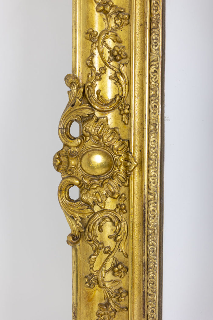 Mirror trumeau Regency style in gilded wood, 19th century - golden wood