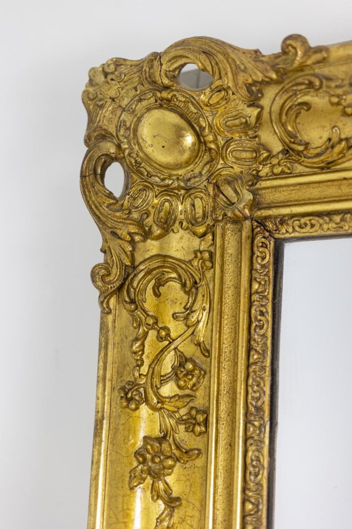 Mirror trumeau Regency style in gilded wood, 19th century - décor