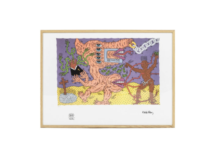 Keith Haring, Lithography, années 1990 - face