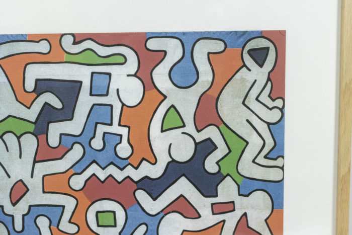 Keith Haring, Lithography, 1990s - other detail