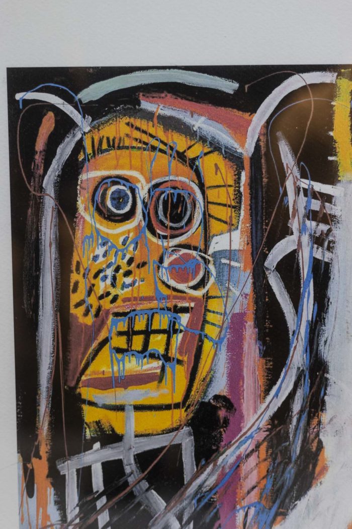 Jean-Michel Basquiat, Silkscreen, 1990s - detail