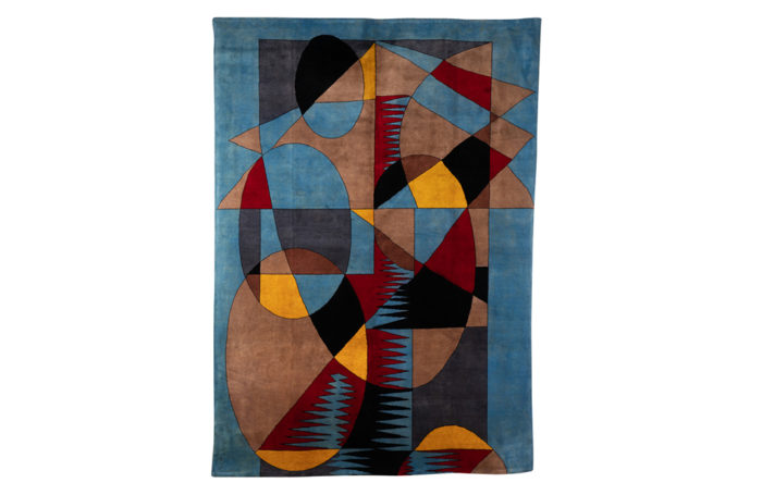 Rug, or tapestry, inspired by Delaunay. Contemporary work