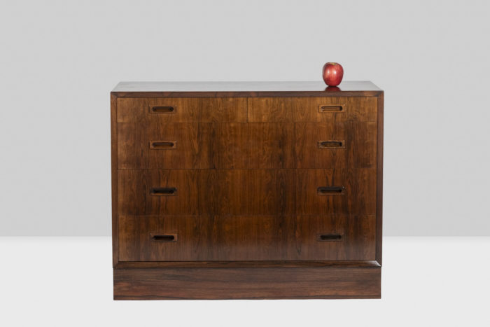 Chest of drawers in rosewood, 1970' - ladder