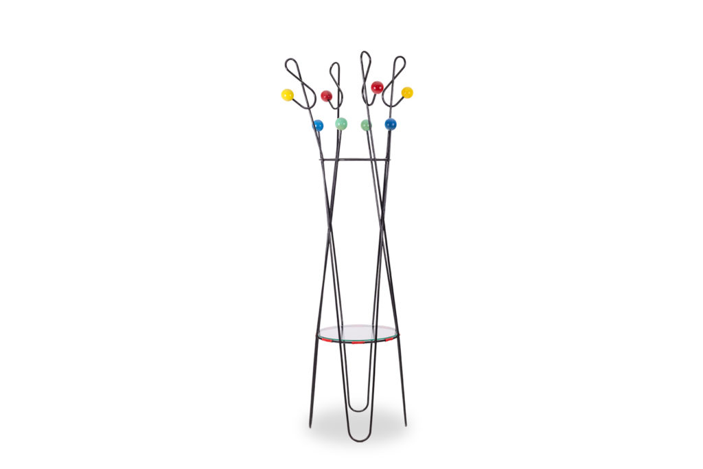 Roger Feraud. “Treble clef” coat rack. 1950s/60s.